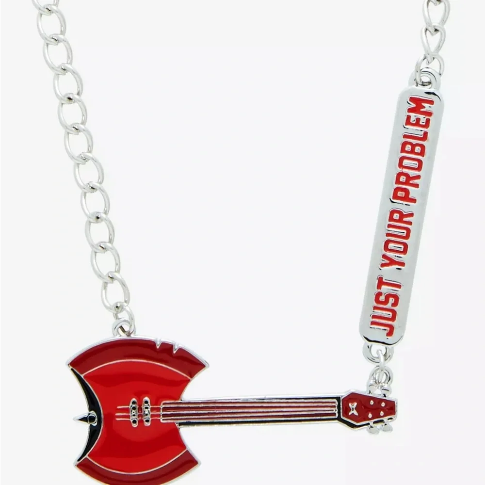 Adventure Time Marceline‎ Bass Guitar Necklace Hot Topic - Picture 3 of 3